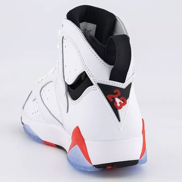 Jordan 7 Retro “White Infrared” sneakers, New in DAMAGED box, M12 - Picture 5 of 11